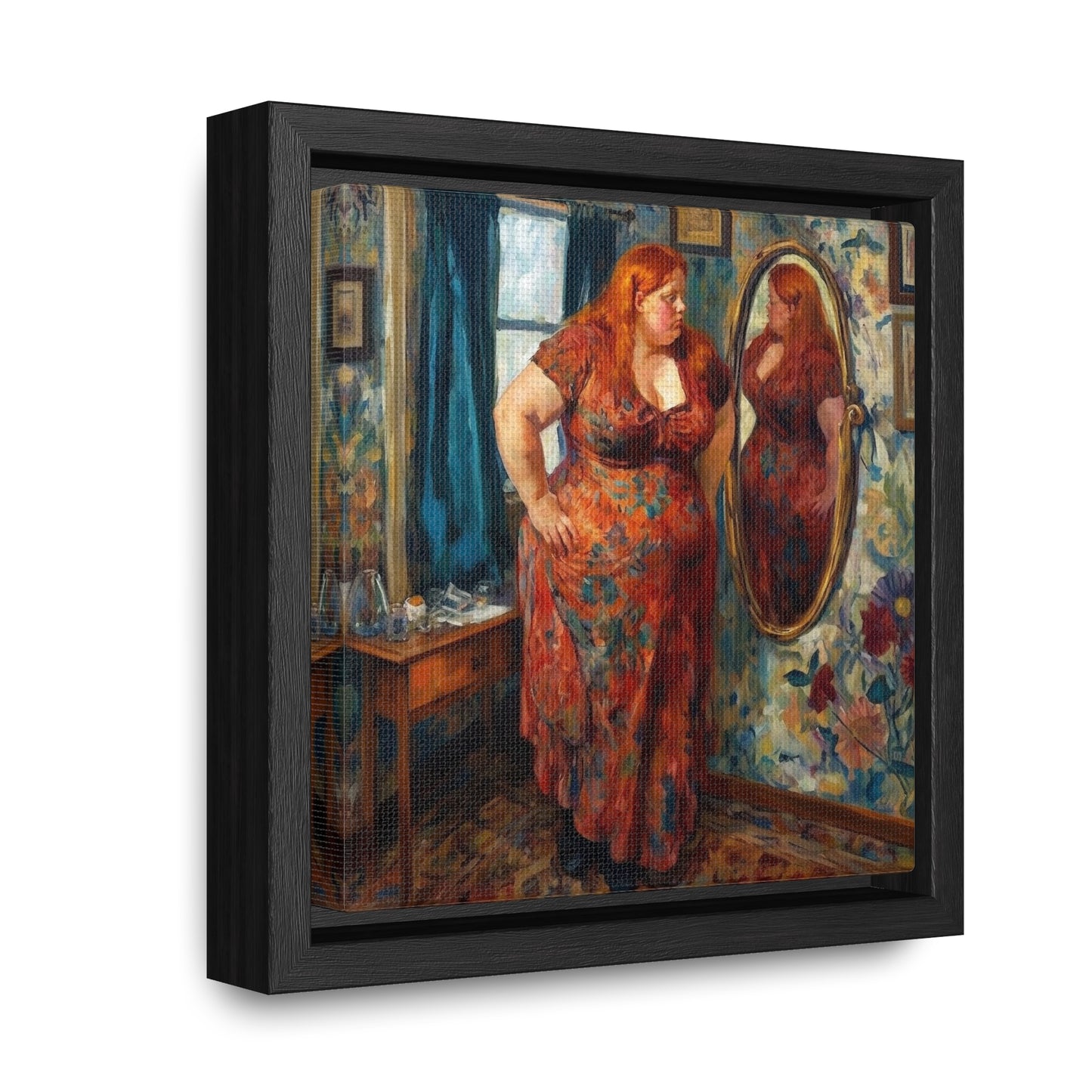 Baroque 26, Valentinii, Gallery Canvas Wraps, Square Frame