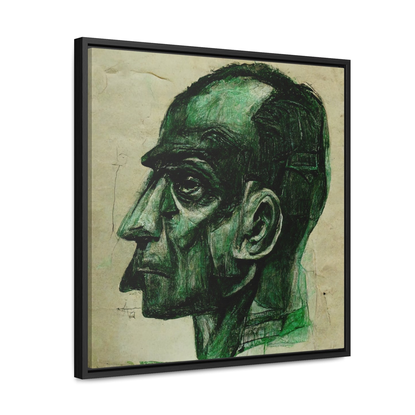 Heads 12, Valentinii, Gallery Canvas Wraps, Square Frame