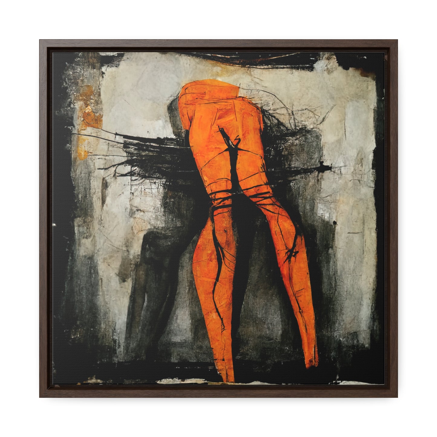 Feet and Drama 20, Valentinii, Gallery Canvas Wraps, Square Frame