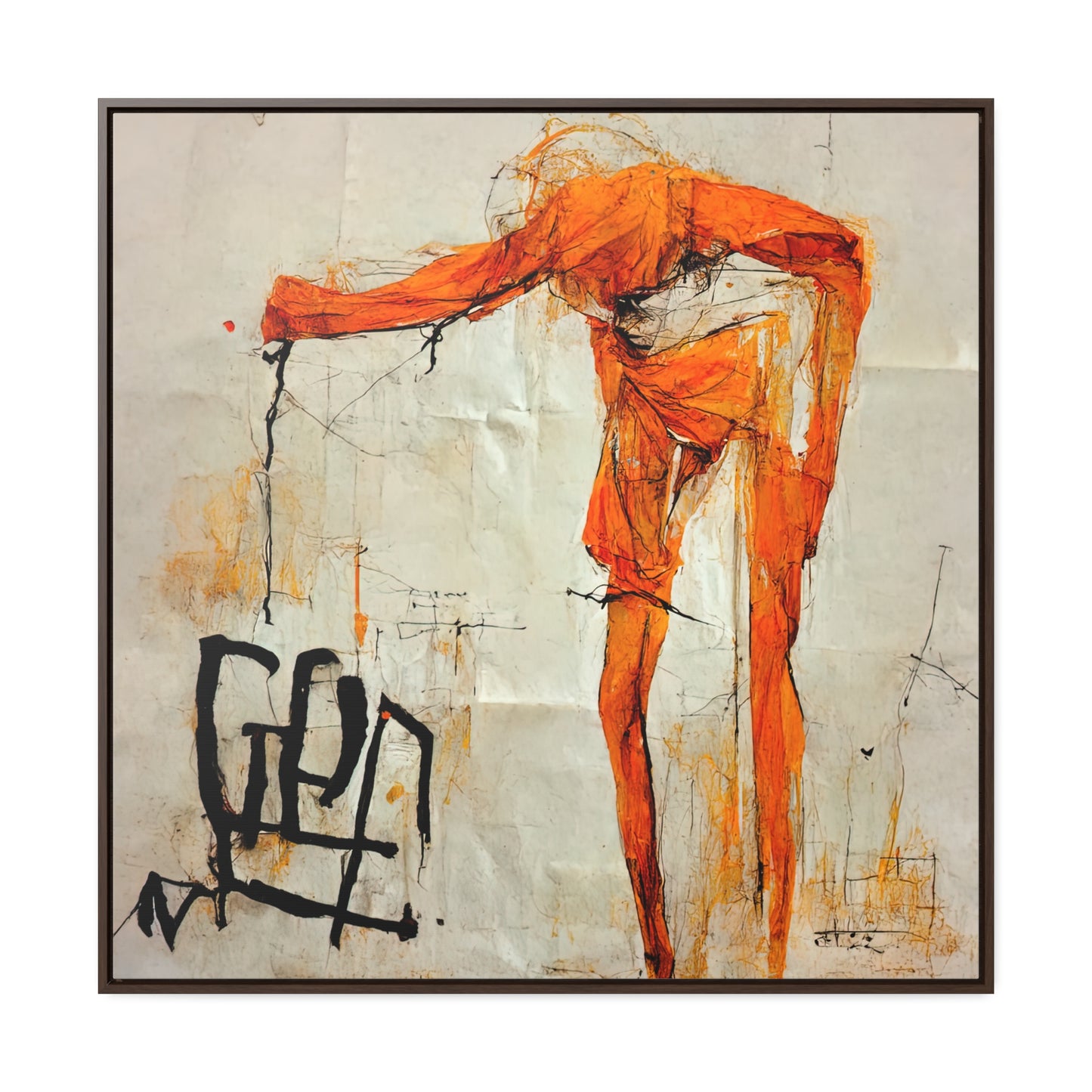 Feet and Drama 15, Valentinii, Gallery Canvas Wraps, Square Frame