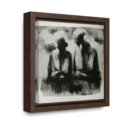 Palaeolithic Prayer 14, Valentinii, Gallery Canvas Wraps, Square Frame