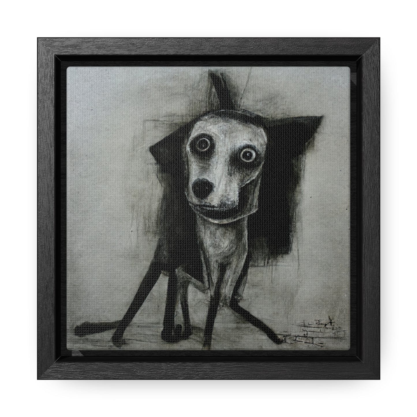 Dogs and Puppies 14, Valentinii, Gallery Canvas Wraps, Square Frame