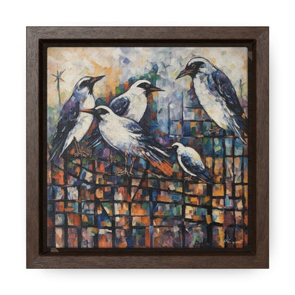 Bird 23, Gallery Canvas Wraps, Square Frame