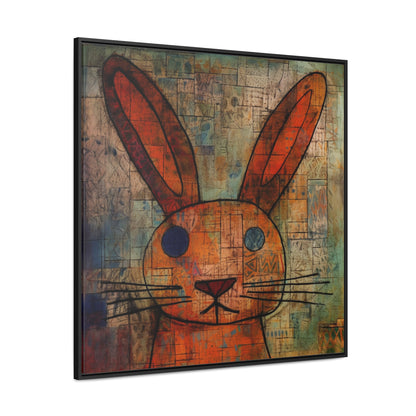 Rabbit 14, Gallery Canvas Wraps, Square Frame