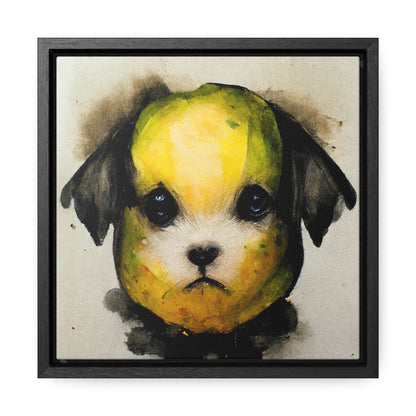 Dogs and Puppies 8, Valentinii, Gallery Canvas Wraps, Square Frame