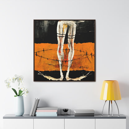 Feet and Drama 13, Valentinii, Gallery Canvas Wraps, Square Frame