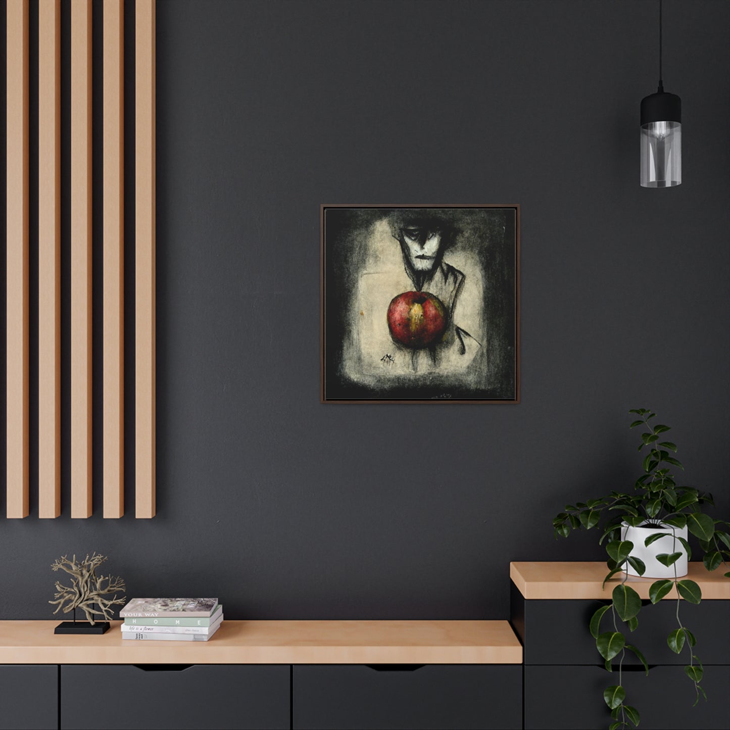 Apple 5, Valentinii, Gallery Canvas Wraps, Square Frame