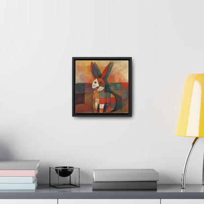 Rabbit 25, Gallery Canvas Wraps, Square Frame