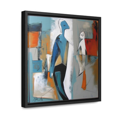 Sad Man 30, Valentinii, Gallery Canvas Wraps, Square Frame