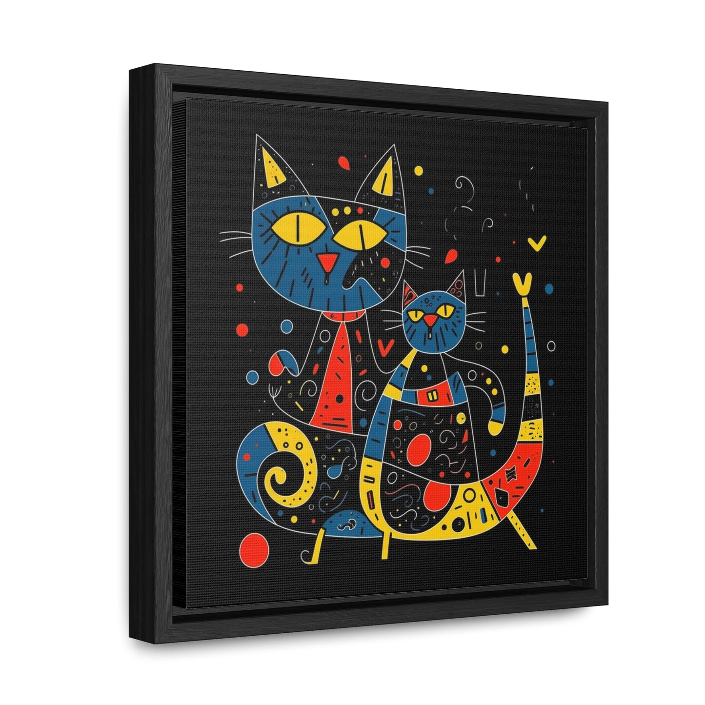 Cat 153, Gallery Canvas Wraps, Square Frame