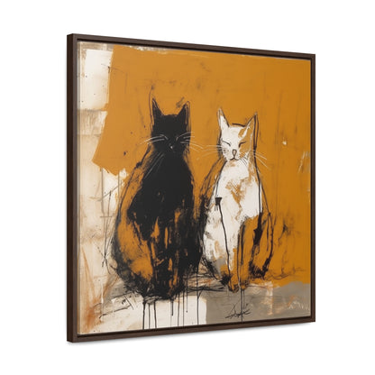 Cat 16, Gallery Canvas Wraps, Square Frame