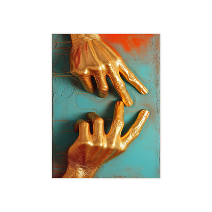 Hands 73, Ceramic Photo Tile