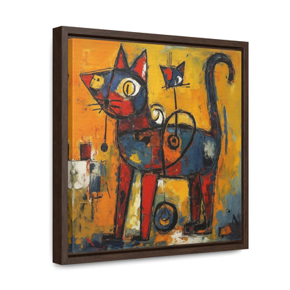 Cat 97, Gallery Canvas Wraps, Square Frame