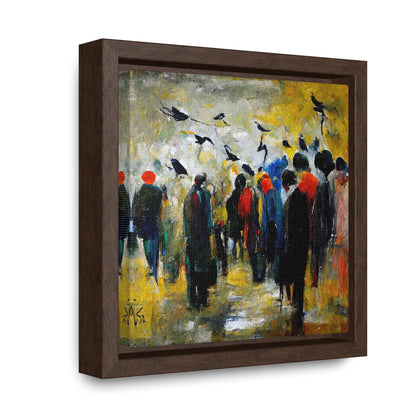 Social Seeds 8, Valentinii, Gallery Canvas Wraps, Square Frame