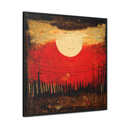 Land of the Sun 12, Valentinii, Gallery Canvas Wraps, Square Frame