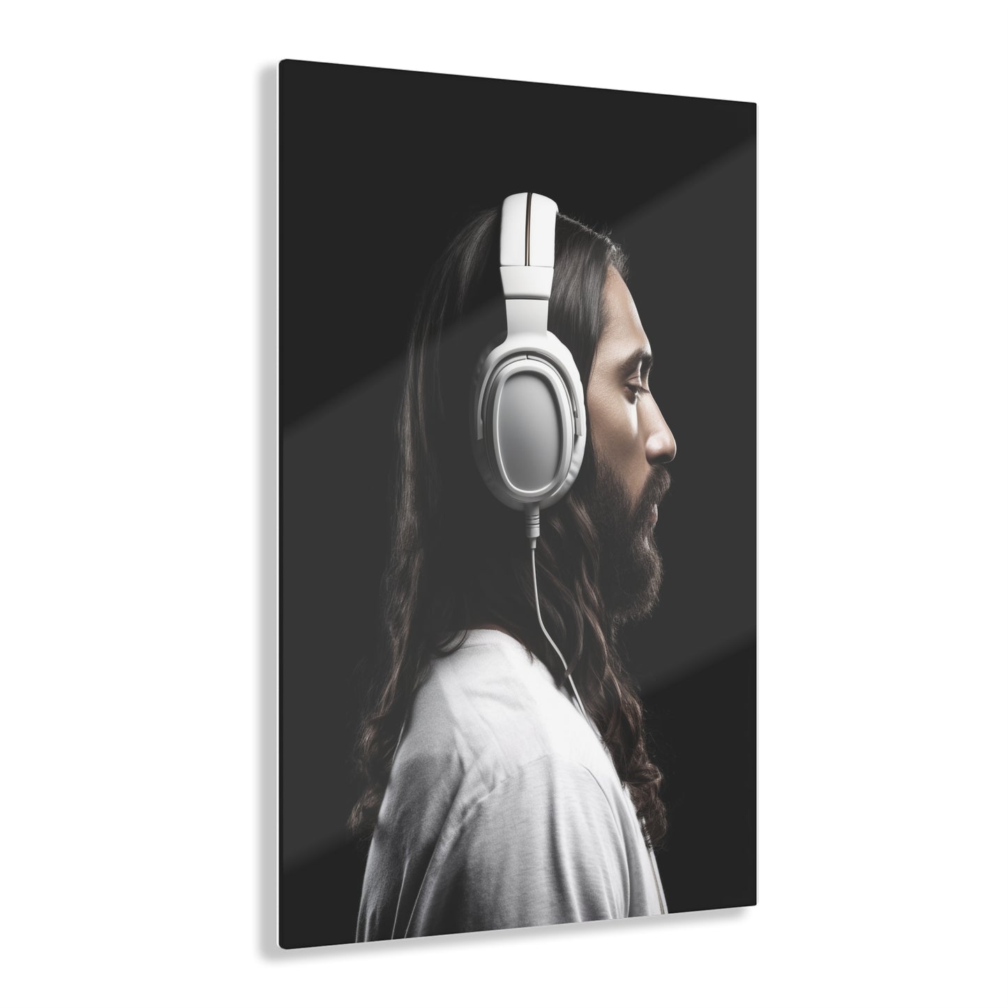 Jesus Listening, Acrylic Prints