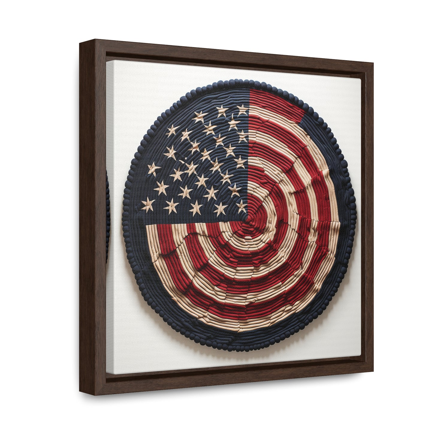 Flag 16, Gallery Canvas Wraps, Square Frame