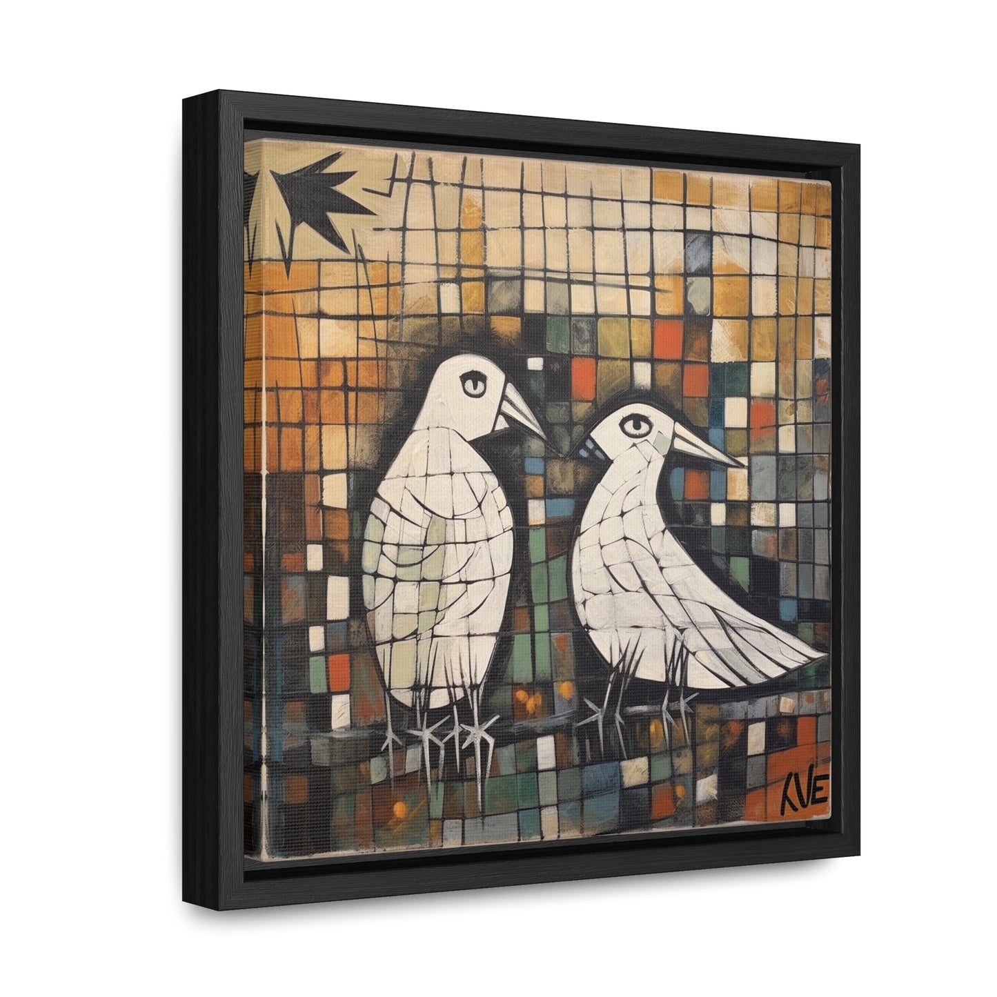 Bird 36, Gallery Canvas Wraps, Square Frame