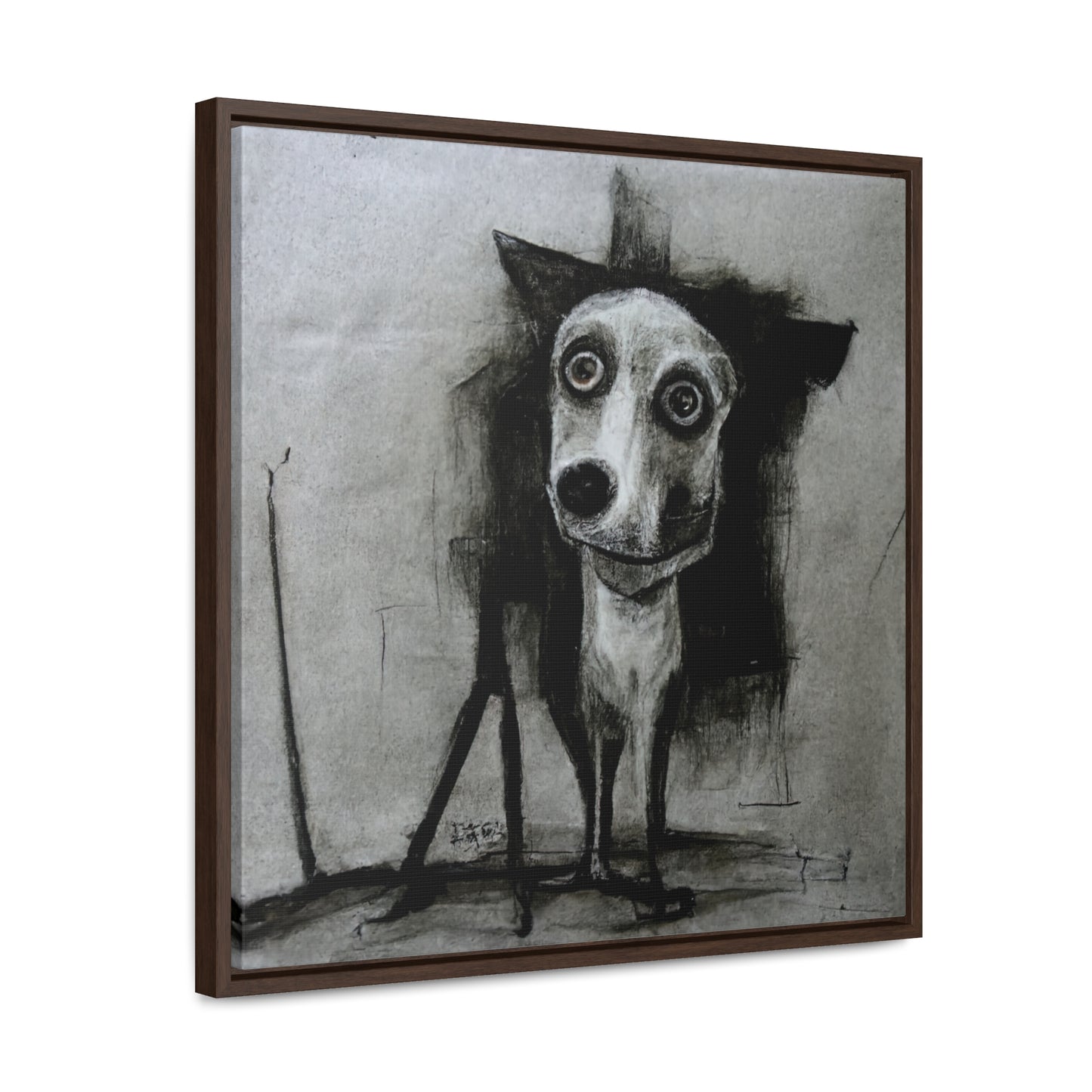 Dogs and Puppies 9, Valentinii, Gallery Canvas Wraps, Square Frame