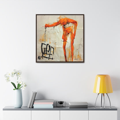 Feet and Drama 15, Valentinii, Gallery Canvas Wraps, Square Frame