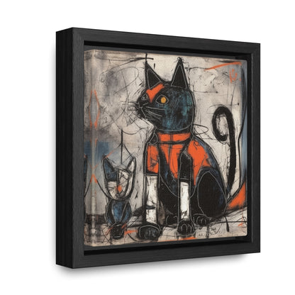 Cat 92, Gallery Canvas Wraps, Square Frame