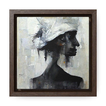 Forgotten face 4, Valentinii, Gallery Canvas Wraps, Square Frame