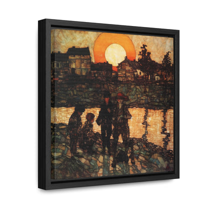 Land of the Sun 44, Valentinii, Gallery Canvas Wraps, Square Frame