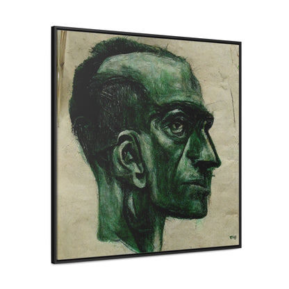 Heads 13, Valentinii, Gallery Canvas Wraps, Square Frame