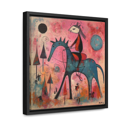 The Dreams of the Child 36, Gallery Canvas Wraps, Square Frame