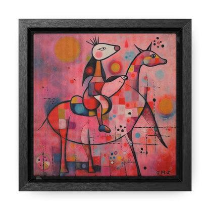 The Dreams of the Child 5, Gallery Canvas Wraps, Square Frame