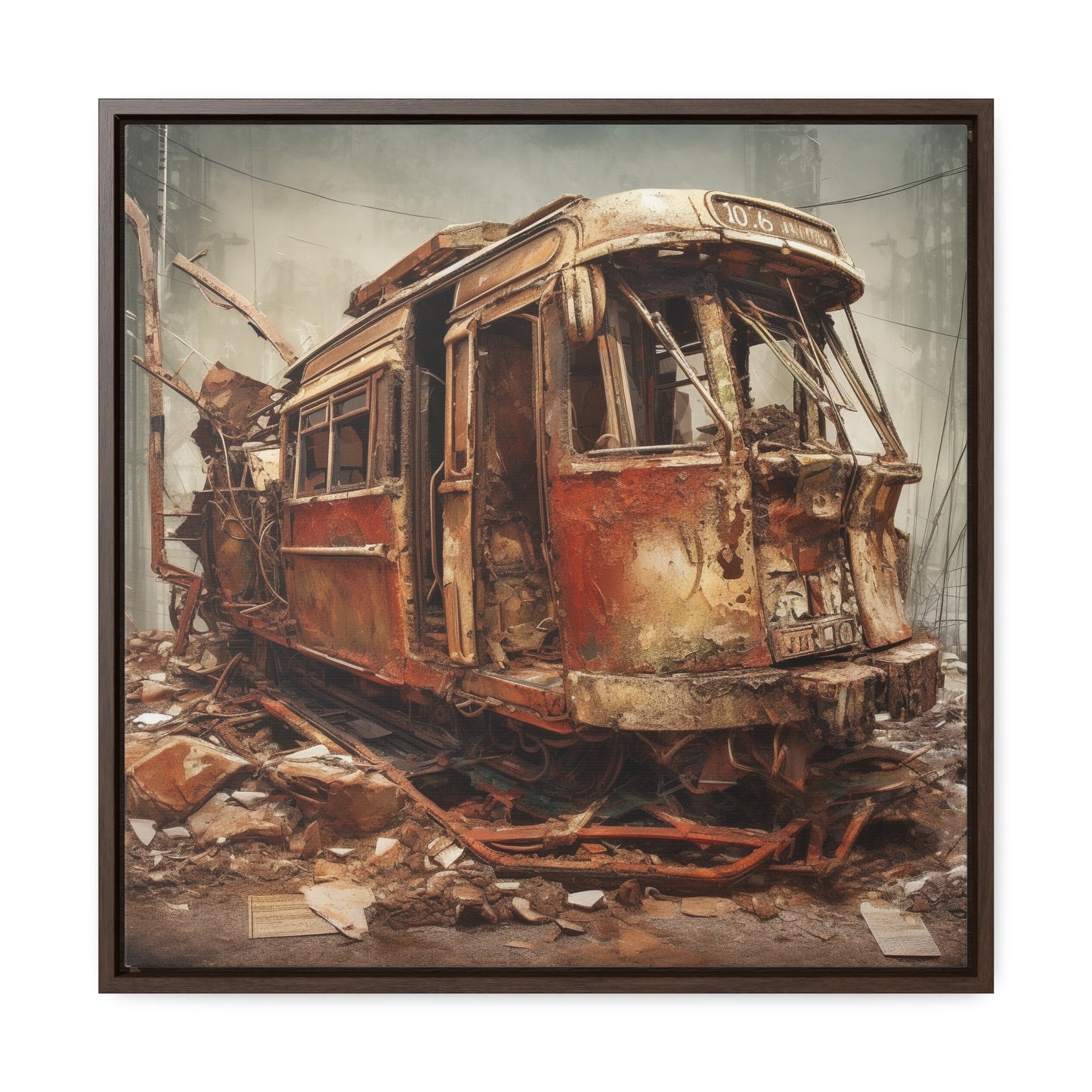 Urban 32, Gallery Canvas Wraps, Square Frame