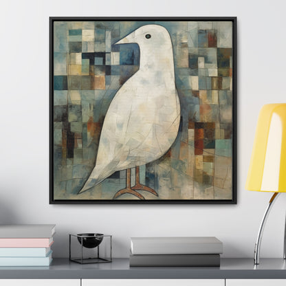 Bird, Gallery Canvas Wraps, Square Frame