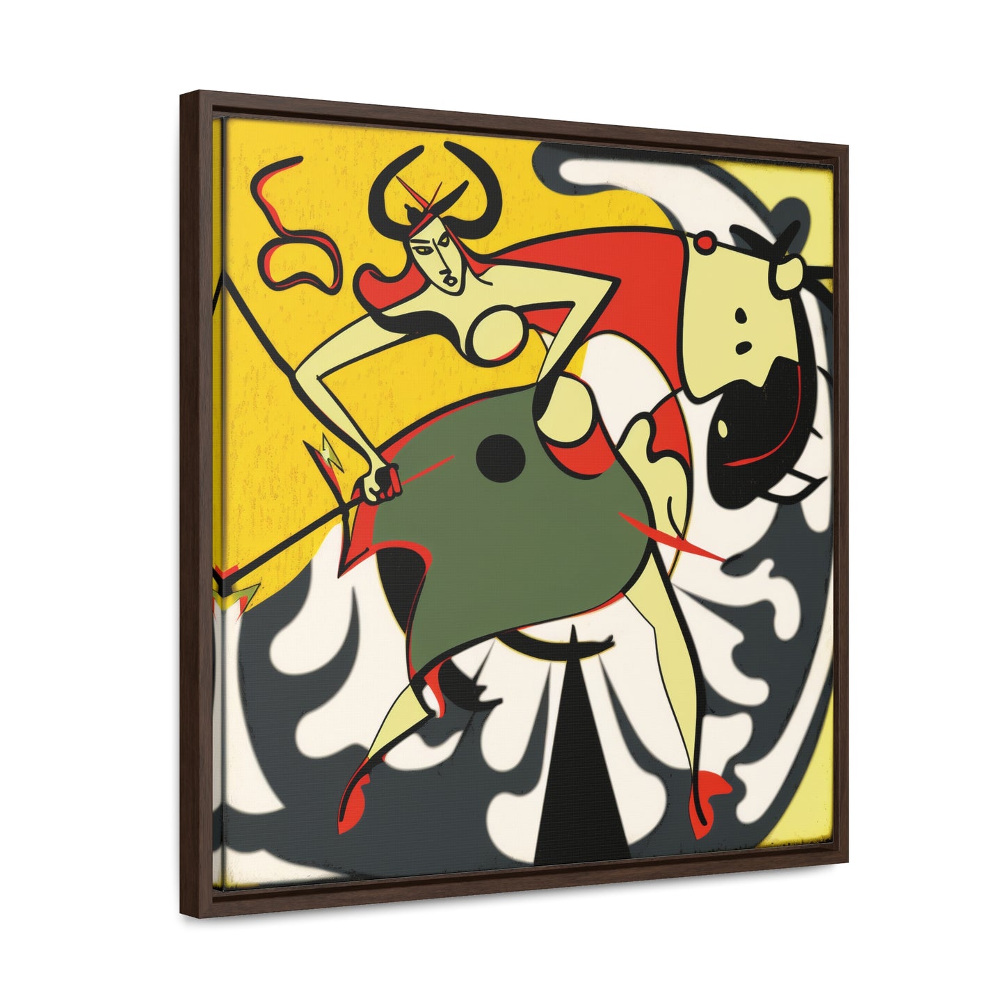 Naivia 22, Gallery Canvas Wraps, Square Frame