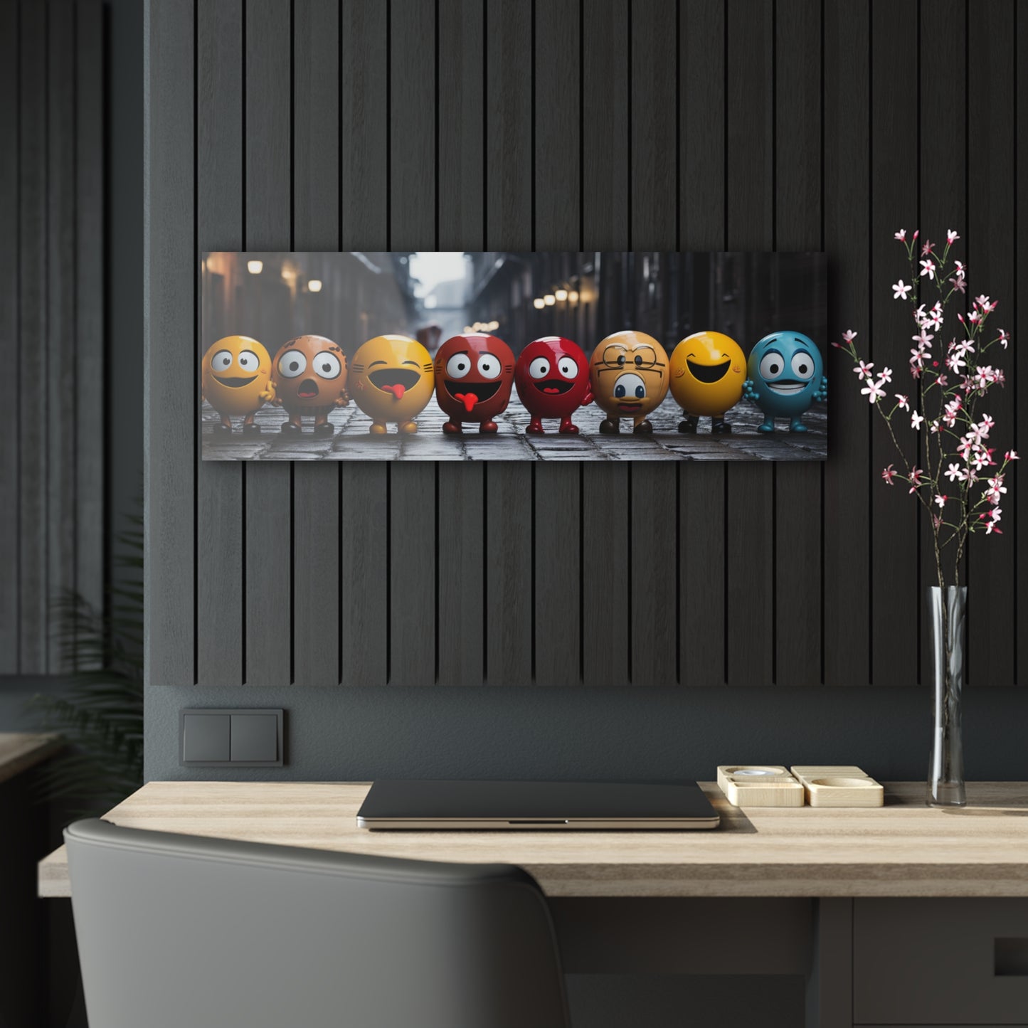 Emoji 32, Acrylic Prints