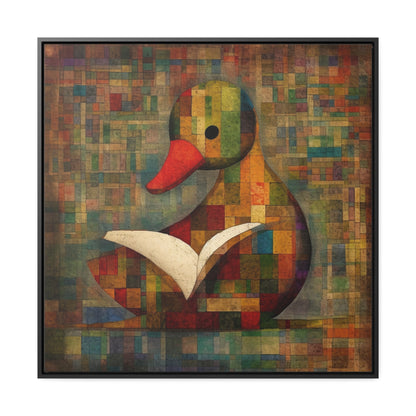 Duck 7, Gallery Canvas Wraps, Square Frame