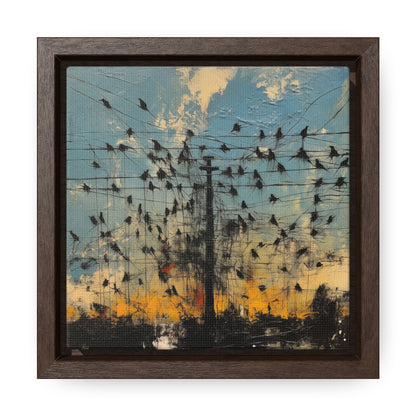 Bird 35, Gallery Canvas Wraps, Square Frame