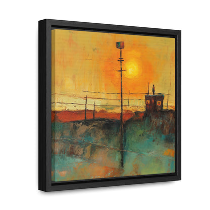 Land of the Sun 52, Valentinii, Gallery Canvas Wraps, Square Frame