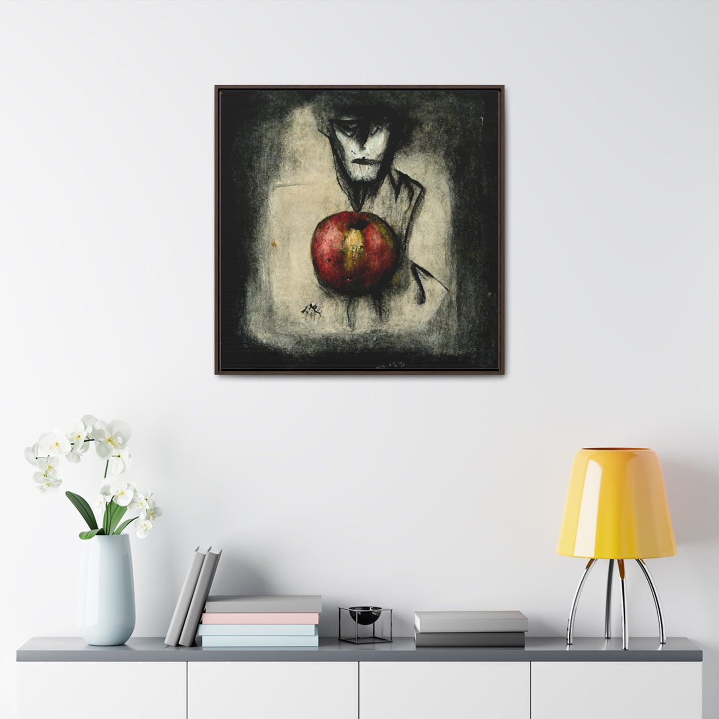 Apple 5, Valentinii, Gallery Canvas Wraps, Square Frame