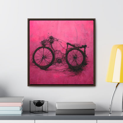 Bicycle 2, Valentinii, Gallery Canvas Wraps, Square Frame