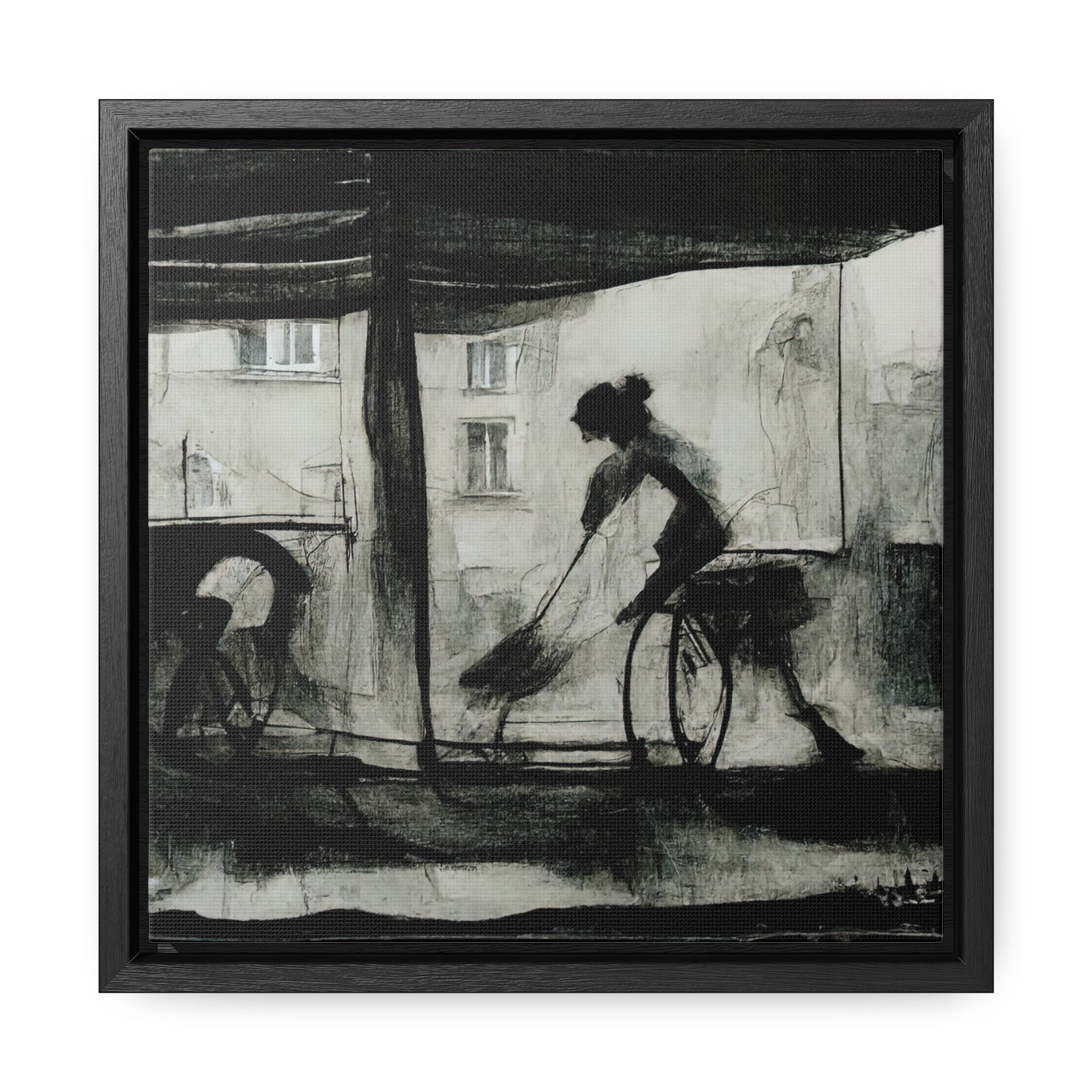 Domestic Memories 18, Valentinii, Gallery Canvas Wraps, Square Frame