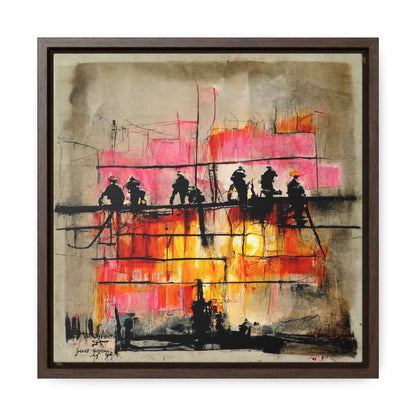 Land of the Sun 3, Valentinii, Gallery Canvas Wraps, Square Frame