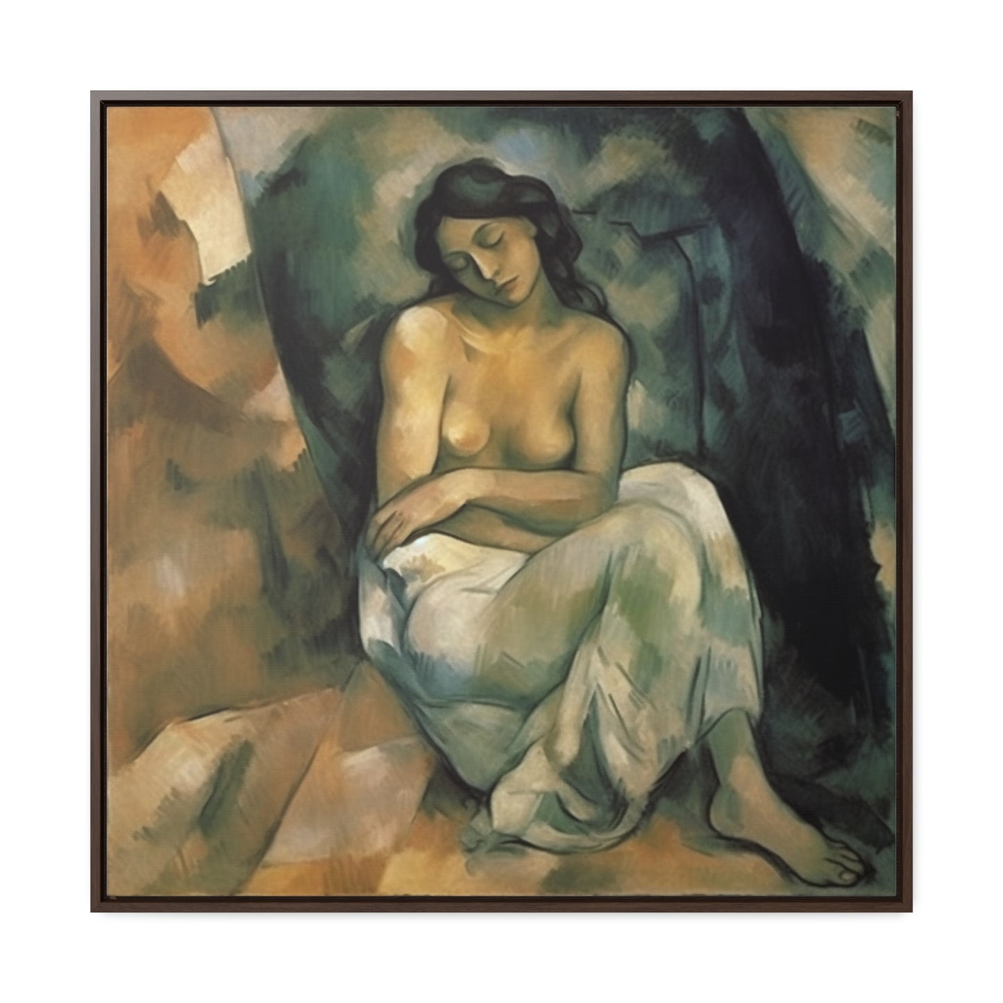 Women 13, Valentinii, Gallery Canvas Wraps, Square Frame