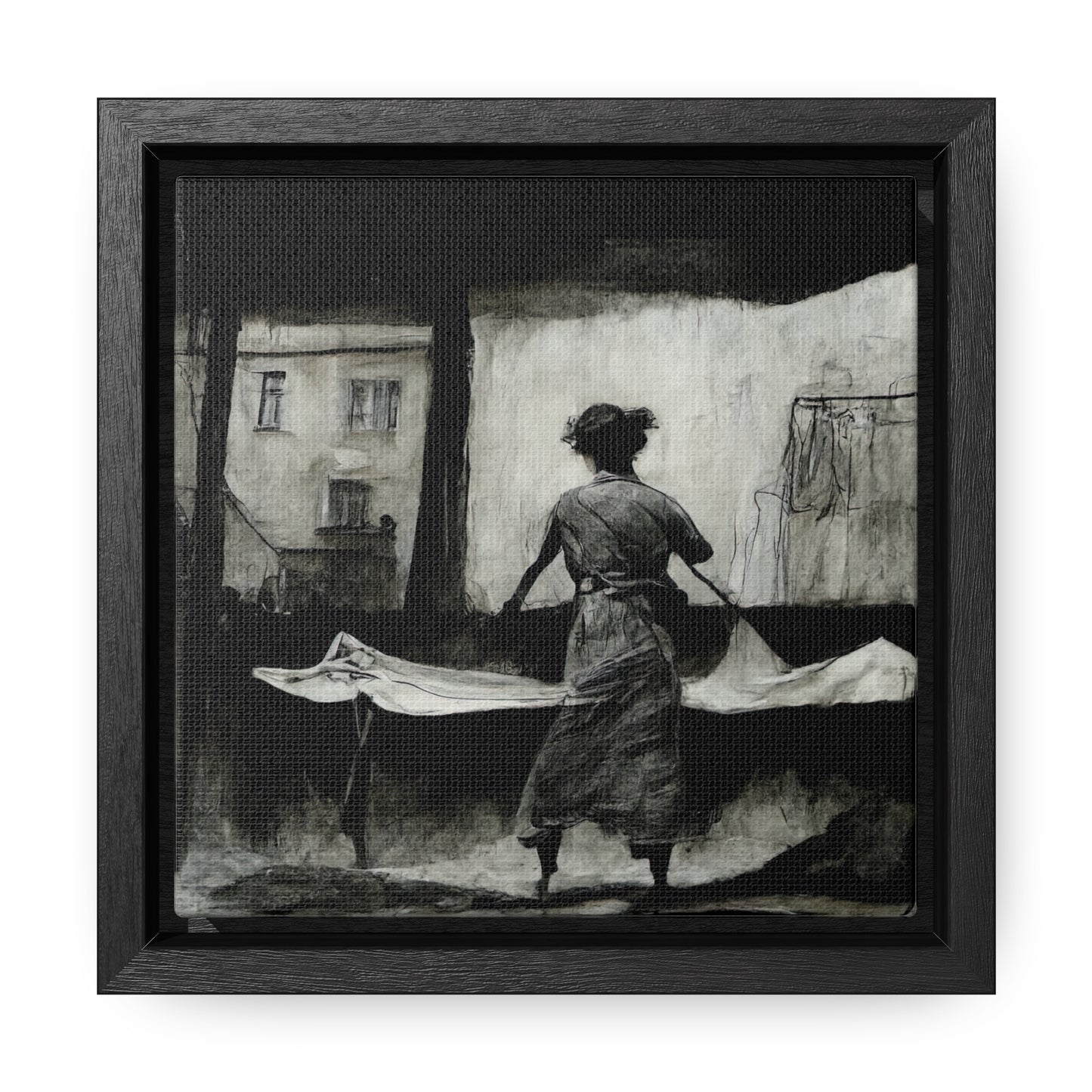 Domestic Memories 48, Valentinii, Gallery Canvas Wraps, Square Frame