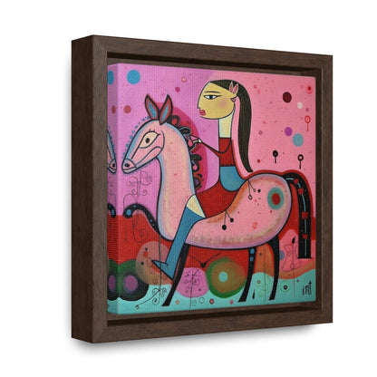 The Dreams of the Child 49, Gallery Canvas Wraps, Square Frame