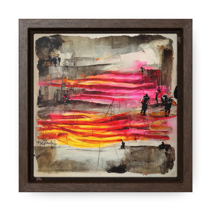 Land of the Sun 6, Valentinii, Gallery Canvas Wraps, Square Frame