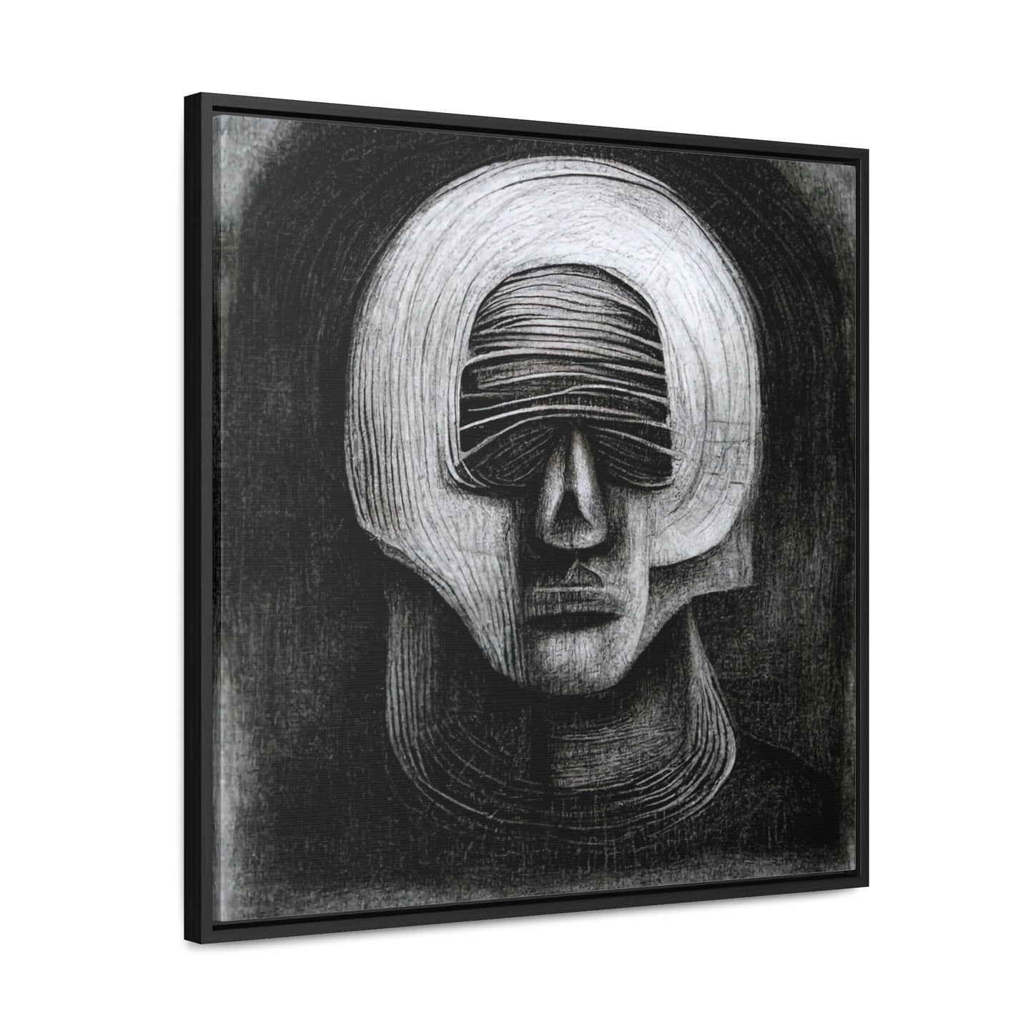 Brain 43, Valentinii, Gallery Canvas Wraps, Square Frame