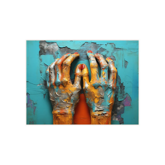 Hands 5, Ceramic Photo Tile