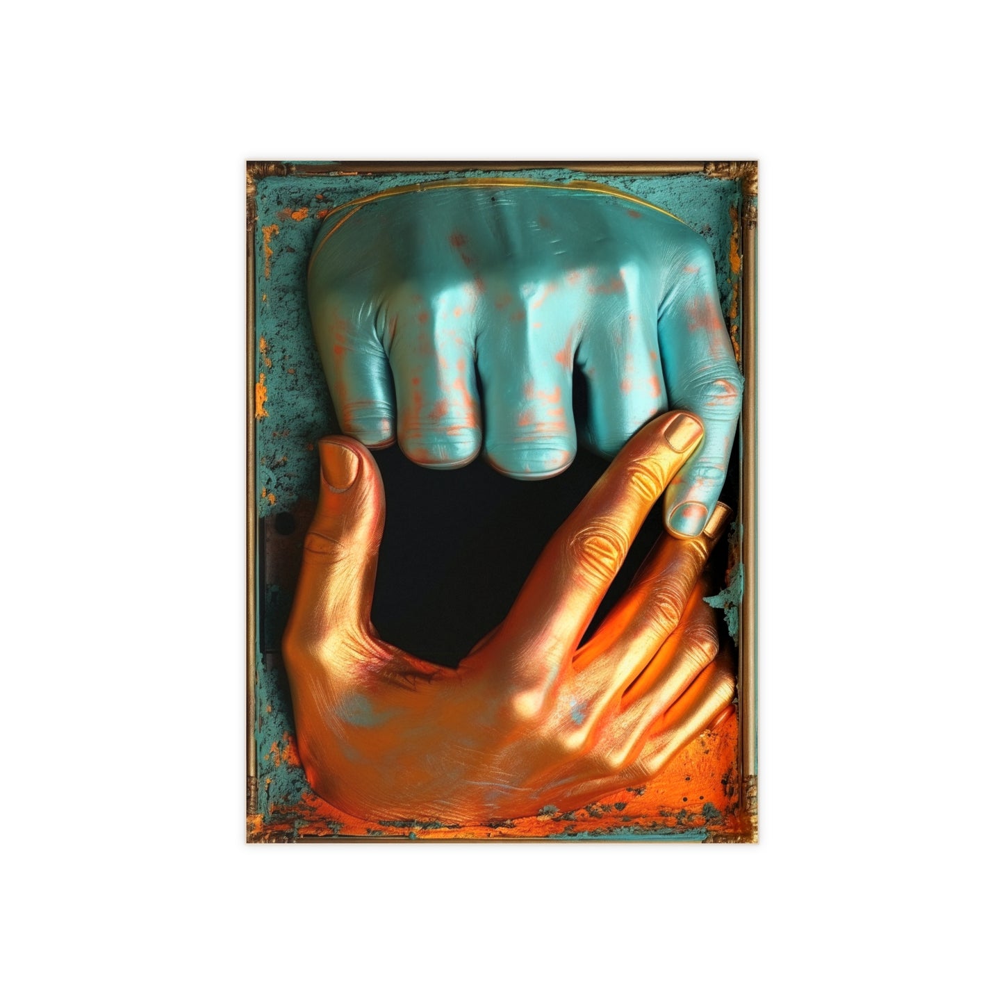 Hands 144, Ceramic Photo Tile