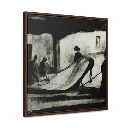Domestic Memories 46, Valentinii, Gallery Canvas Wraps, Square Frame