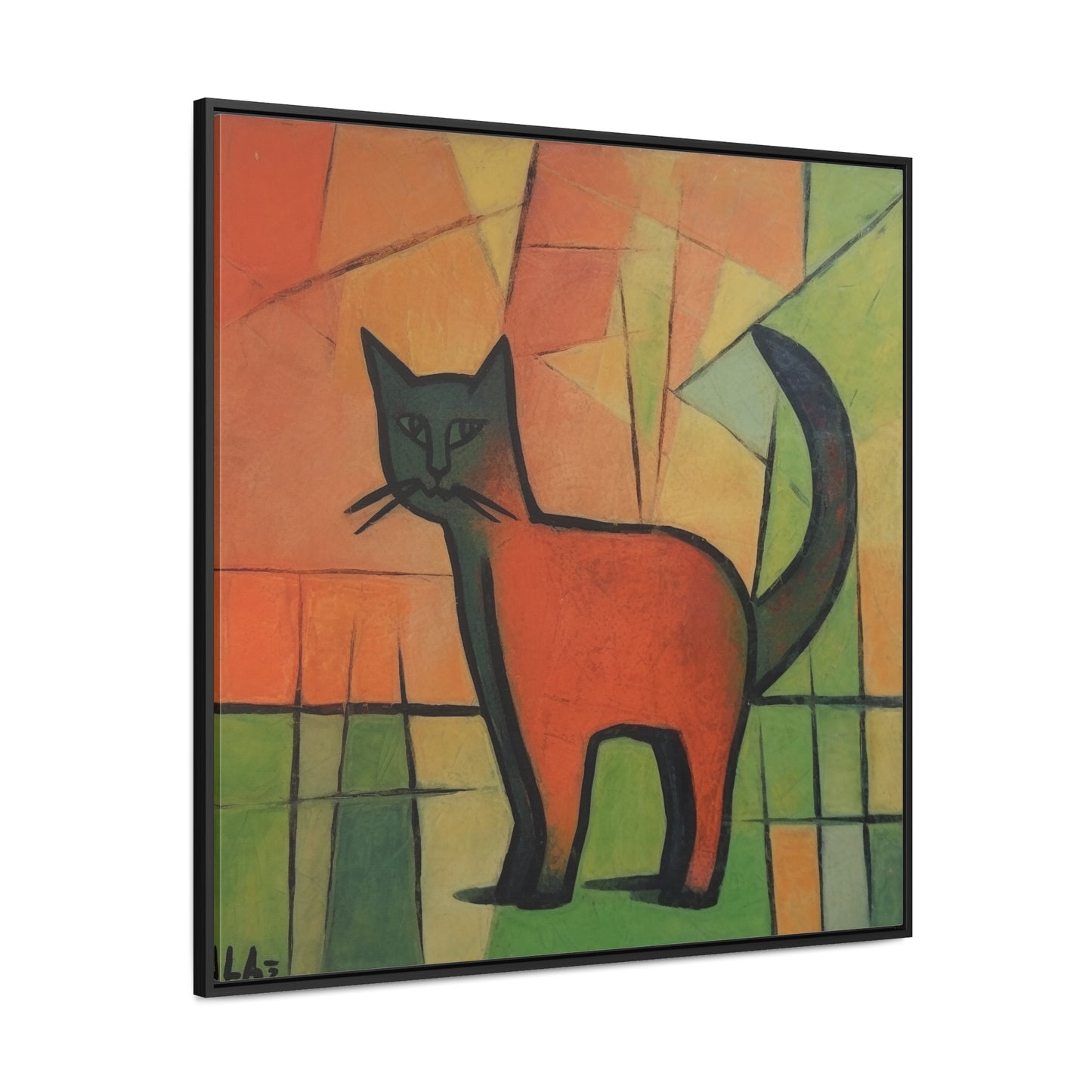 Cat 20, Gallery Canvas Wraps, Square Frame